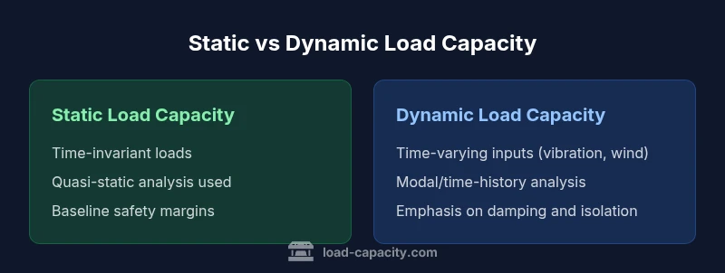 Comparison of static vs dynamic load capacity