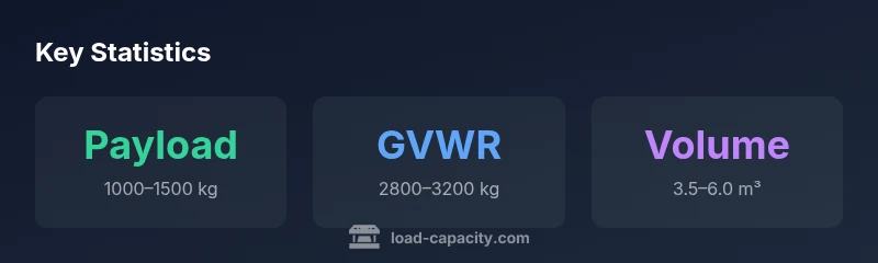 Hiace load capacity statistics infographic