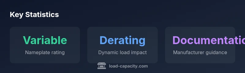Infographic showing static vs dynamic load ratings and the role of nameplate data for L300 FB