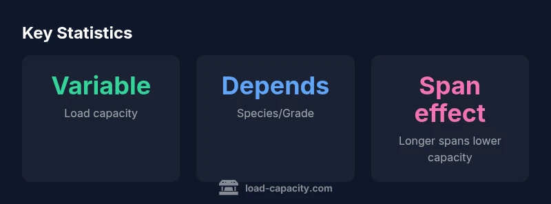 Infographic showing factors affecting 2x12 load capacity
