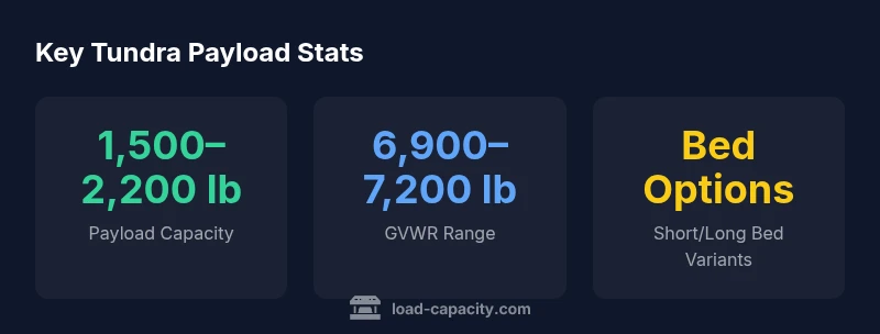 Infographic: Tundra payload statistics