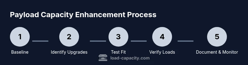 Process showing steps to increase payload capacity