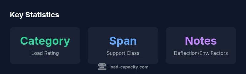 GRP grating load capacity infographic