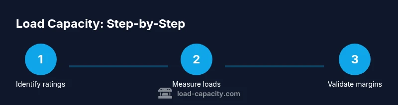 Process infographic: step-by-step check of load capacity