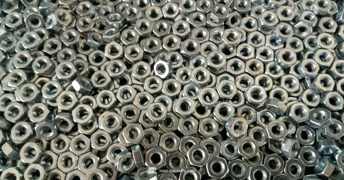 Spring Nut Load Capacity