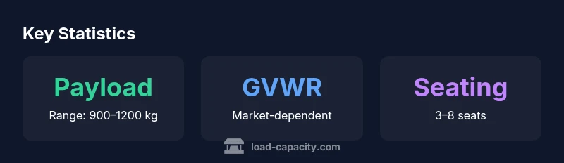 Infographic showing load capacity concepts for Toyota Quantum