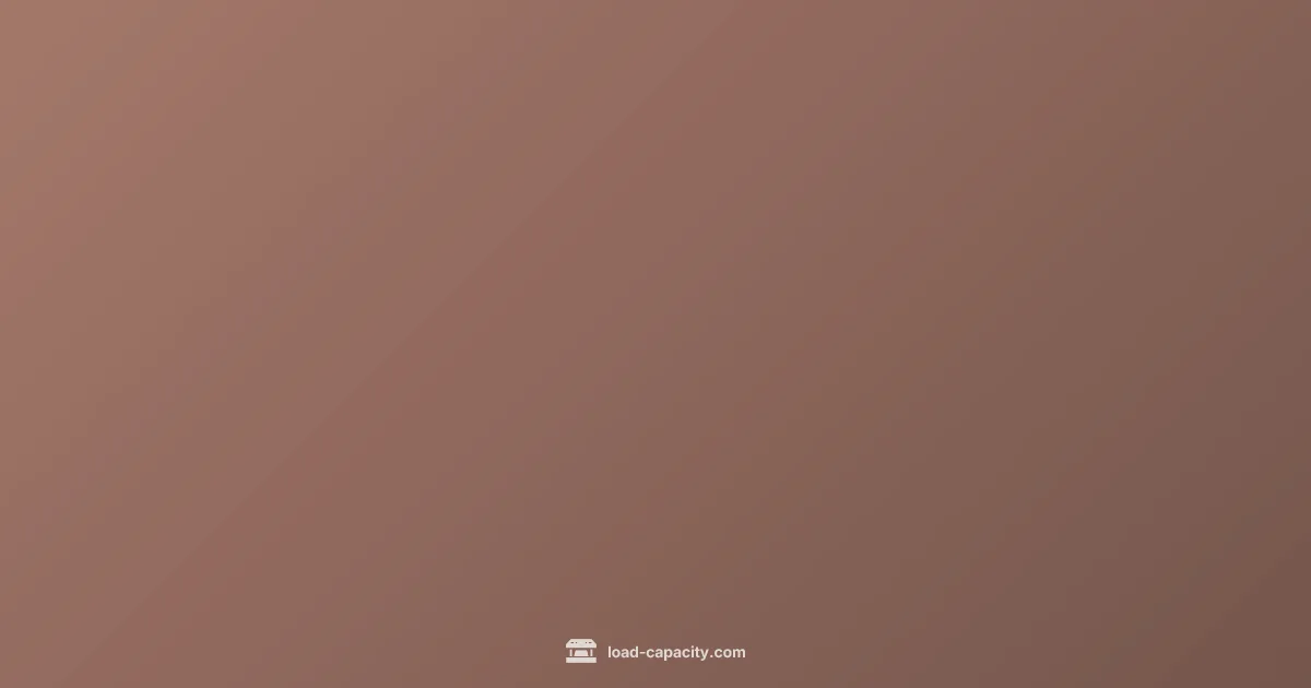 Load Capacity Label (illustration)