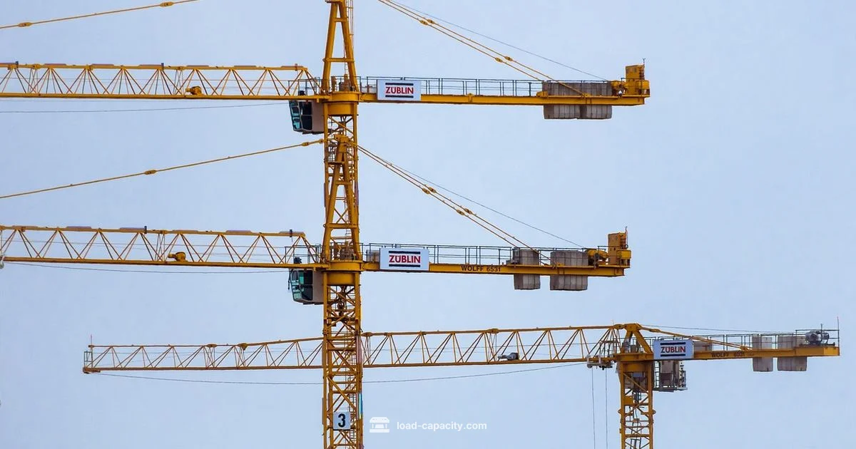 Reading Crane Charts Reading Crane Charts - Load Capacity