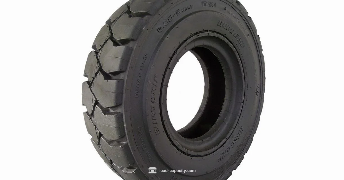 Tyre Capacity Guide - Load Capacity