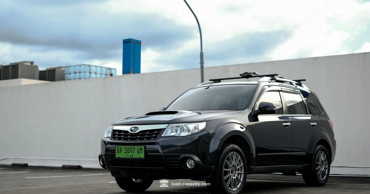 Forester Load Guide - Load Capacity