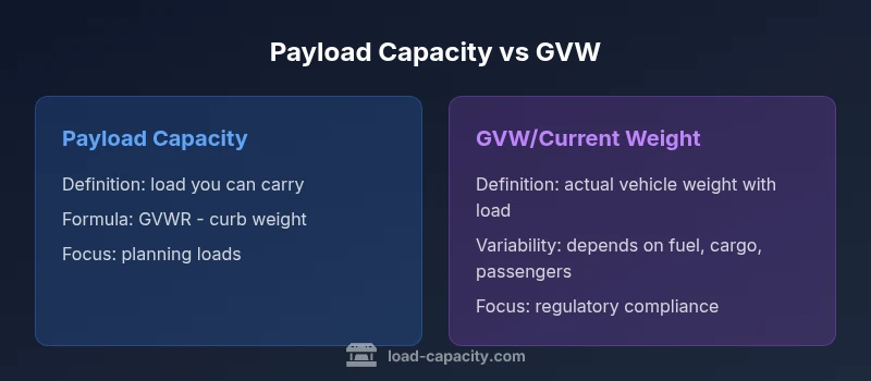 Comparison of Payload Capacity vs GVW